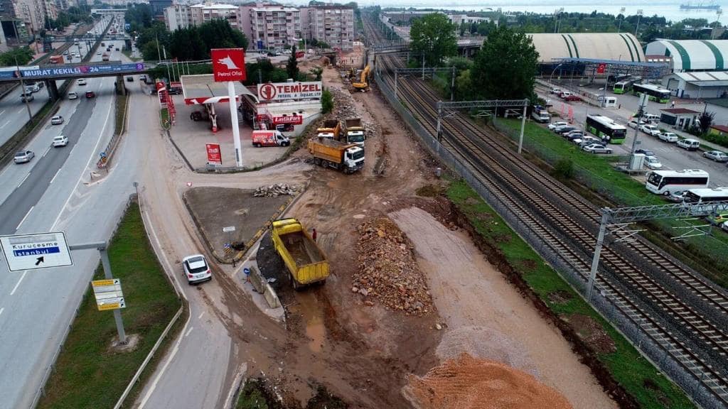 Kuruçeşme Tramvay Hattı Mevlâna Kavşağı Altgeçit Yapım İşi