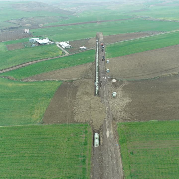 Adıyaman Gömükan Sulama İnşaatı