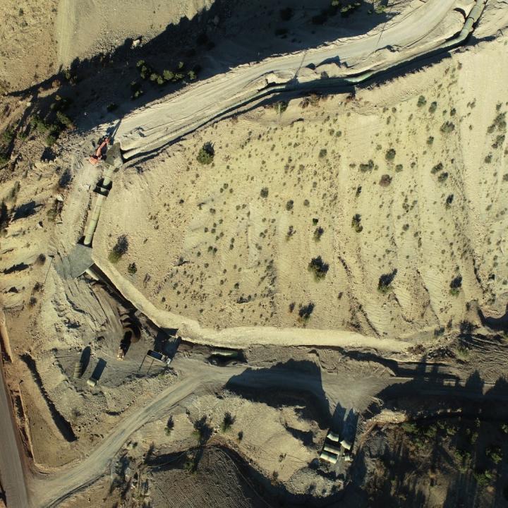 Adıyaman Gömükan Sulama İnşaatı