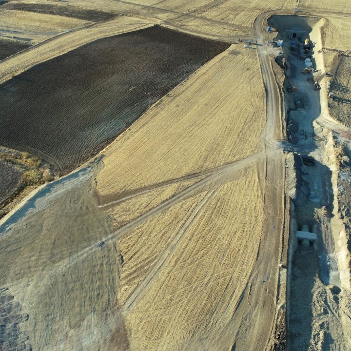 Adıyaman Gömükan Sulama İnşaatı